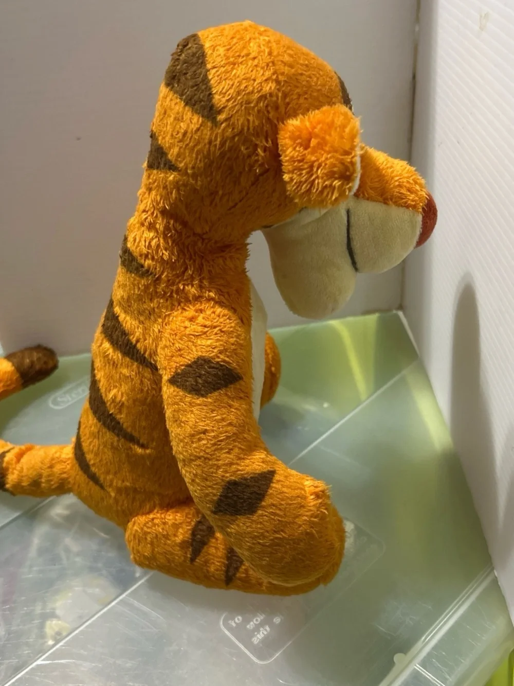 Plush Orange Tiger Stuffed Animal with Cream Belly